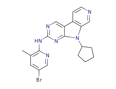 N-(5-bromo-3-methyl-2-pyridinyl)-9-cyclopentyl-9H-pyrido[4',3':4,5]pyrrolo[2,3-d]pyrimidin-2-amine