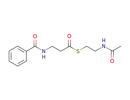 S-2-acetamidoethyl 3-benzamidopropanethioate