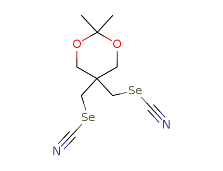 5,5-bis(selenocyanatomethyl)-2,2-dimethyl-l,3-dioxane