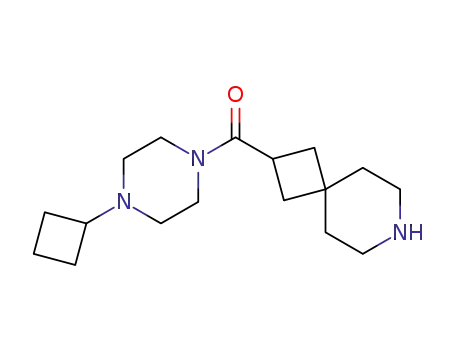 (4-cyclobutylpiperazin-1-yl)(7-azaspiro[3.5]nonan-2-yl)methanone