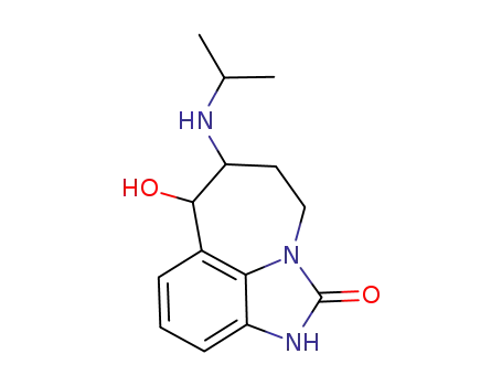 trans-(+/-)-4,5,6,7-tetrahydro-7-hydroxy-6-[(1-methylethyl)amino]-imidazo[4,5,1-jk][1]benzazepin-2(1H)-one