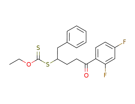 S-(5-(2,4-difluorophenyl)-5-oxo-1-phenylpentan-2-yl) O-ethyl carbonodithioate