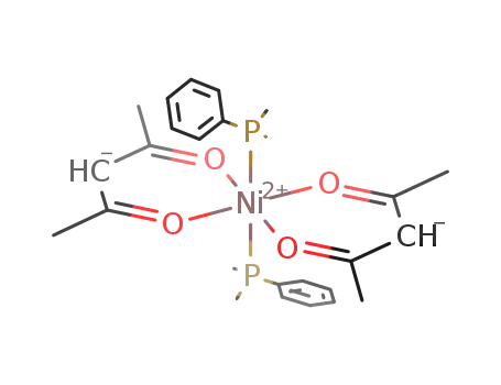 trans-[Ni(acetylacetonato)2(PMe2Ph)2]