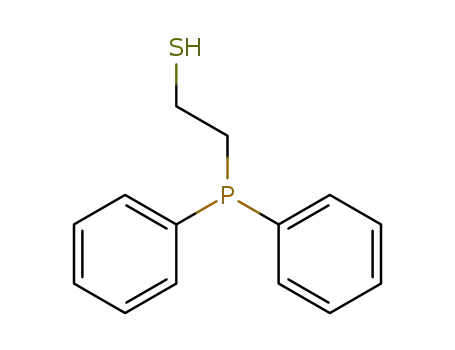 Molecular Structure of 3190-79-2 (Ethanethiol,2-(diphenylphosphino)-)