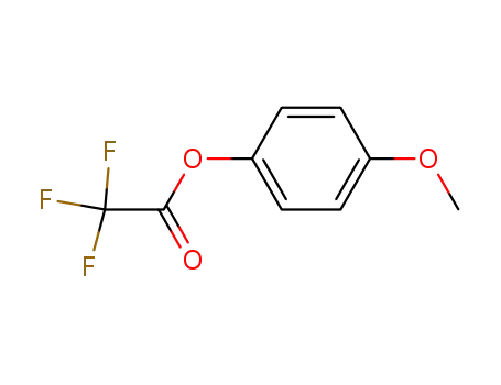 Molecular Structure of 5672-87-7 (4-Methoxyphenol trifluoroacetate)