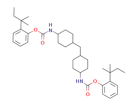 N,N'-(4,4'-methanediyl-dicyclohexyl)-di(carbamic acid (2-tert-amylphenyl) ester)