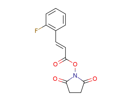 (2,5-dioxopyrrolidin-1-yl)(E)-3-(2-fluorophenyl)-2-propenoate