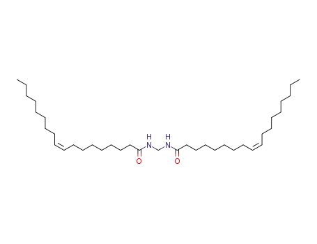 Molecular Structure of 10436-16-5 (9-Octadecenamide, N,N-methylenebis-, (Z,Z)-)