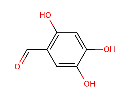 Molecular Structure of 35094-87-2 (2,4,5-TRIHYDROXYBENZALDEHYDE)