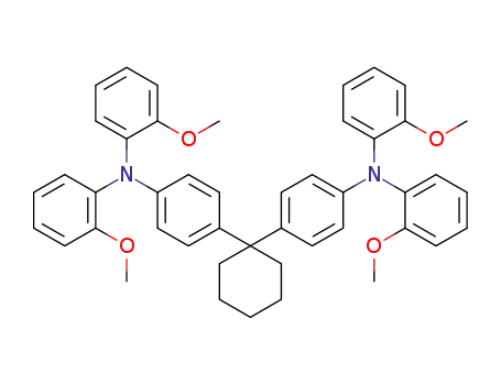 1,1-bis{4-[N,N-bis(2-methoxyphenyl)]aminophenyl}cyclohexane