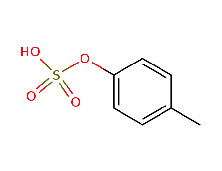 Molecular Structure of 3233-58-7 (Sulfuric acid, mono(4-methylphenyl) ester)
