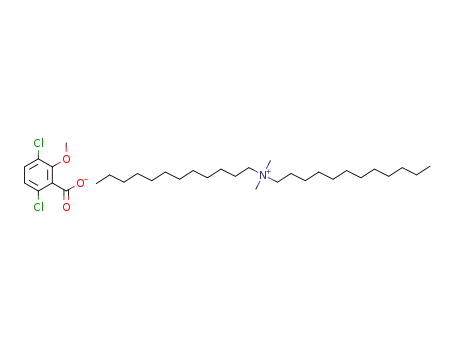 didodecyldimethylammonium 3,6-dichloro-2-methoxybenzoate