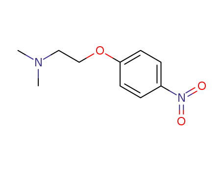 Molecular Structure of 51344-13-9 (4-(2-N,N-Dimethylaminoethoxyl)-1-nitrobenzene)