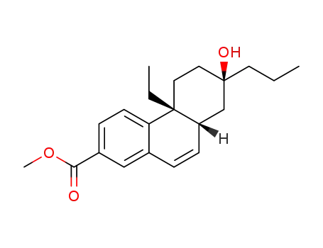 (4bRS,7RS,8aRS)-methyl 4b-ethyl-7-propyl-7-hydroxy-4b,5,6,7,8,8a-hexahydrophenanthrene-2-carboxylate