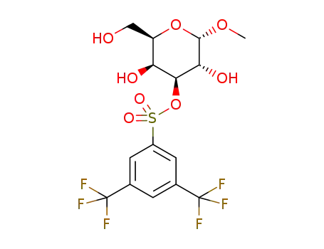 methyl 3-O-[3,5-bis(trifluoromethyl)benzenesulfonyl]-α-D-galactopyranoside