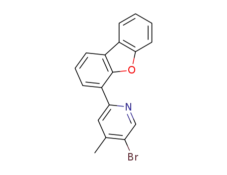5-bromo-2-(dibenzo[b,d]furan-4-yl)-4-methylpyridine
