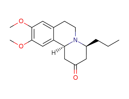 (4S,11bS)-9,10-dimethoxy-4-propyl-3,4,6,7-tetrahydro-1H-pyrido[2,1-a]isoquinolin-2(11bH)-one