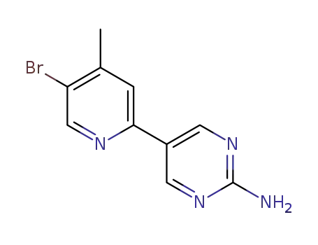 5-(5-bromo-4-methylpyridin-2-yl)pyrimidin-2-amine