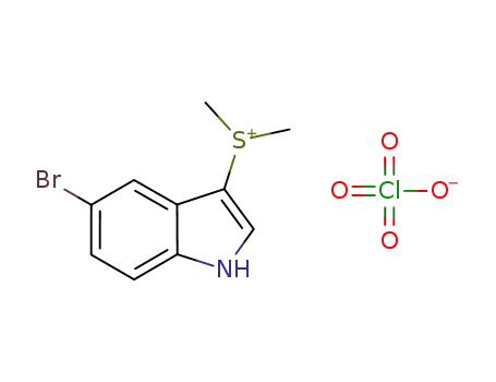 (5-bromoindol-3-yl)dimethylsulfonium perchlorate