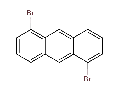 Molecular Structure of 3278-82-8 (1,5-Dibromoanthracene)