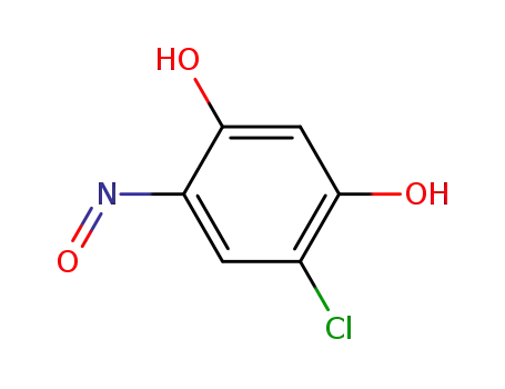 Molecular Structure of 109755-36-4 (4-CHLORO-6-NITROSO-RESORCINOL)