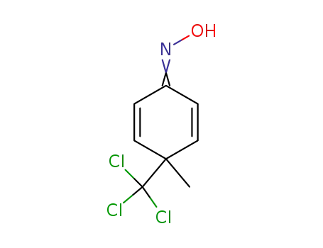 Molecular Structure of 81294-21-5 (N-hydroxy-4-methyl-4-(trichloromethyl)cyclohexa-2,5-dien-1-imine)