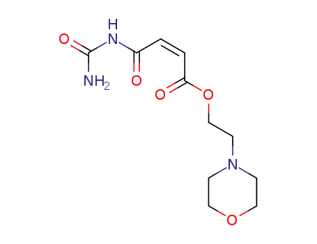 N-carbamoyl-maleamic acid 2-morpholin-4-yl-ethyl ester