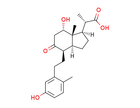 (αS,1R,3aS,4S,7S,7aS)-octahydro-7-hydroxy-4-[2-(5-hydroxy-2-methylphenyl)ethyl]-α,7a-dimethyl-5-oxo-1H-indene-1-acetic acid