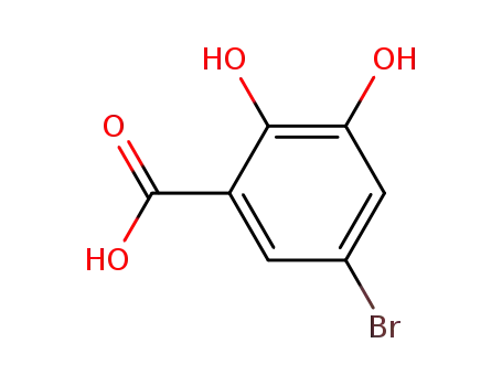 2,3-dihydroxy-5-bromobenzoic acid
