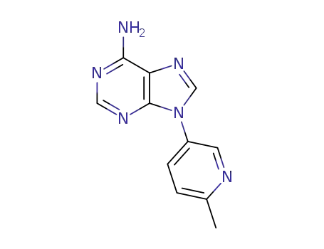 9-(6-methylpyridin-3-yl)purin-6-amine