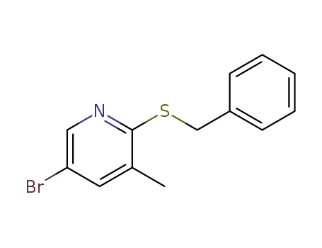2-(benzylthio)-5-bromo-3-methylpyridine