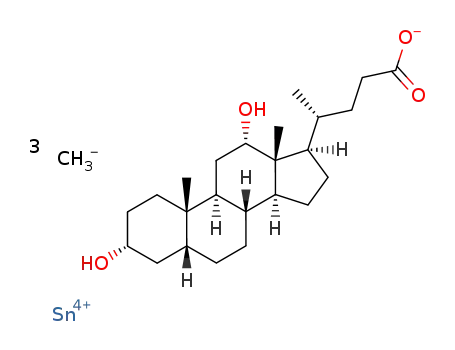 (R)-trimethylstannyl 4-((3R,5R,8R,9S,10S,12S,13R,14S,17R)-3,12-dihydroxy-10,13-dimethyl-hexadecahydro-1H-cyclopenta[a]phenanthren-17-yl)pentanoate