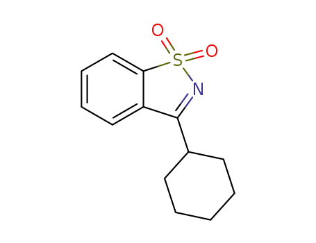 3-cyclohexyl-1,2-benziothiazole-1,1-dioxide