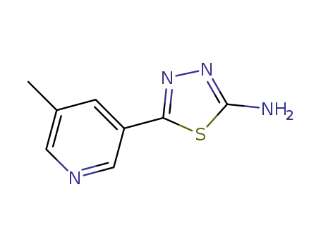 5-(5-methylpyridin-3-yl)-1,3,4-thiadiazol-2-amine