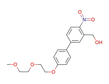 (4'-(2-(2-methoxyethoxy)ethoxy)-4-nitro-[1,1'-biphenyl]-3-yl)methanol