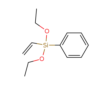 Molecular Structure of 4652-09-9 (VINYLPHENYLDIETHOXYSILANE)