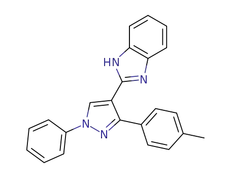 2-(1-phenyl-3-(4-methylphenyl)-1H-pyrazol-4-yl)-1H-benzo[d]imidazole