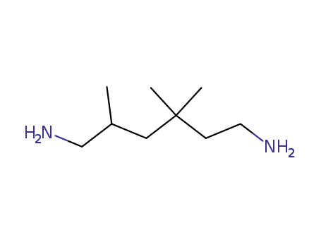 Molecular Structure of 3236-54-2 (2,4,4-trimethylhexane-1,6-diamine)