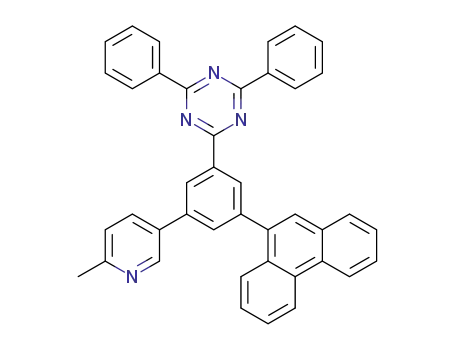 4,6-diphenyl-2-[3-(6-methylpyridin-3-yl)-5-(9-phenanthryl)phenyl]-1,3,5-triazine