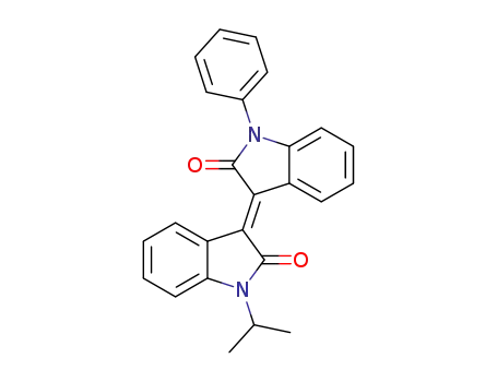 (E)-1-isopropyl-1'-phenyl-[3,3'-biindolinylidene]-2,2'-dione