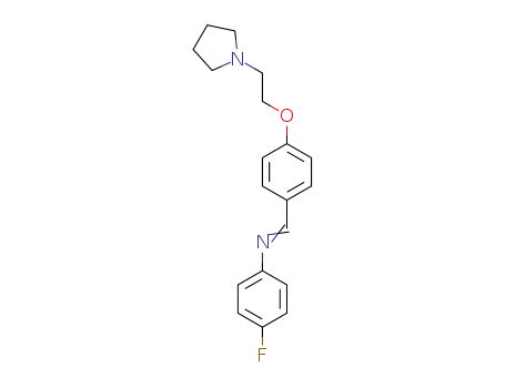 4-fluorophenyl[4-(2-pyrrolidin-1-yl-ethoxy)benzylidene]amine