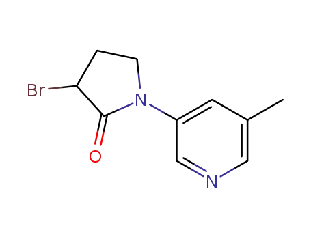 3-bromo-1-(5-methylpyridin-3-yl)-2-oxopyrrolidine