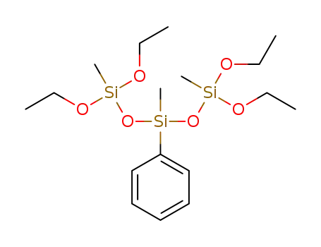 1,3,5-trimethyl-1,1,5,5-tetraethoxy-3-phenyltrisiloxane