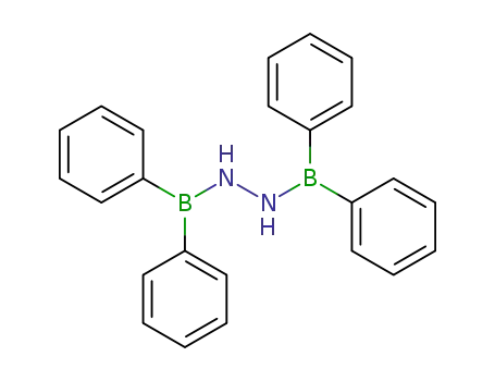 Molecular Structure of 7360-71-6 (Borinic acid,diphenyl-,2-(diphenylboryl)- hydrazide )