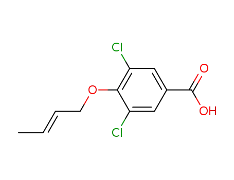 3.5-dichloro-4-(buten-(2t)-yloxy)-benzoic acid