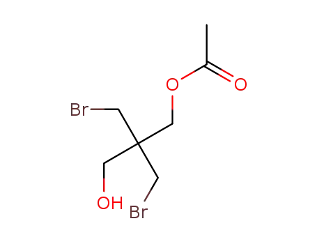 3-bromo-2-(bromomethyl)-2-(hydroxymethyl)propylacetate