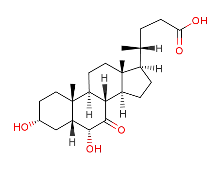 3α,6α-dihydroxy-7-oxo-5β-cholan-24-oic acid