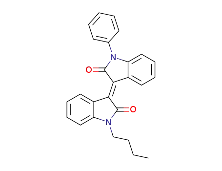 (E)-1-butyl-1'-phenyl-[3,3'-biindolylidene]-2,2'-dione