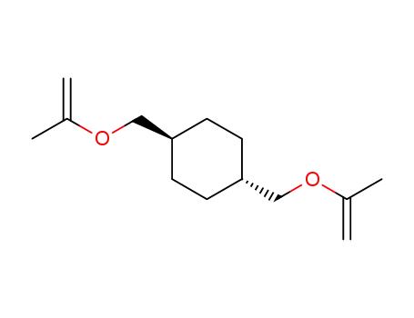 di-isopropenyl trans-1,4-cyclohexanedimethanol ether