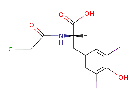 N-chloroacetyl-3,5-diiodo-L-tyrosine